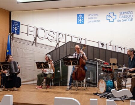 Profesorado da EMMeD participa nunha iniciativa solidaria e cultural